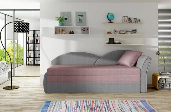 Foto Sofa cama para niños - Aga, Botanical 80/soro76, derecho