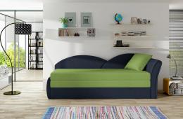 Sofa cama para niños - Aga, Soro 61/nubuk21, derecho