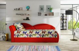 Sofa cama para niños - Aga, soro100/soro83, izquierdo