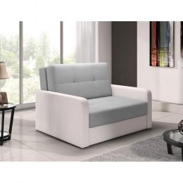 Sofa cama pequeño - TOP II, Gris claro +