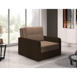 Sofa cama pequeño - TOP, Marrón + marron