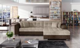 Sofa cama Sorento, Beige / Marrón