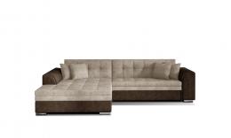 Sofa cama Sorento, Beige / Marrón