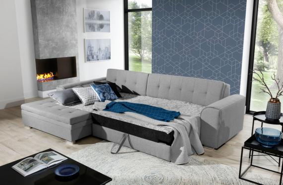 Foto Sofa cama Sorento, Beige / Marrón