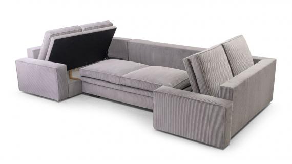 Foto Sofa cama U con arcon - TOLEDO, Lincoln 17