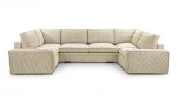 Sofa cama U con arcon - TOLEDO, Lincoln 86