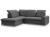 Sofa chaiselongue cama - Boss, Derecho, Verde