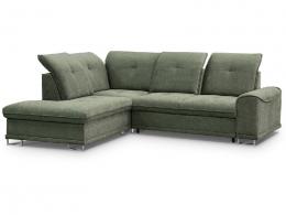 Sofa chaiselongue cama - Boss, Izquierdo, Verde