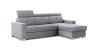 Foto Sofa chaiselongue cama - FRESIA, Gris claro