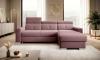 Foto Sofa chaiselongue cama - FRESIA, Rosa