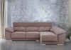 Foto Sofa chaiselongue con arcon - Tívoli, Marrón