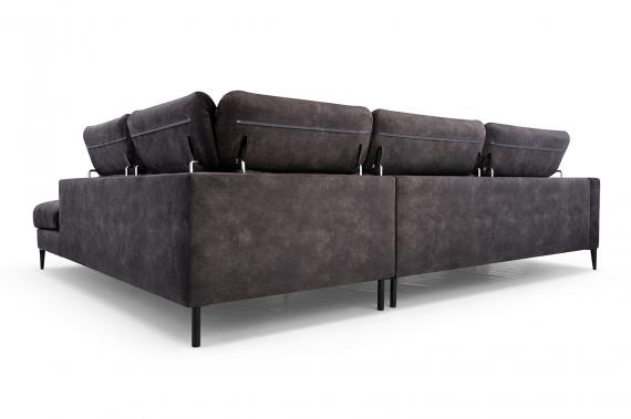 Foto Sofa chaiselongue - Jezzi, Azul