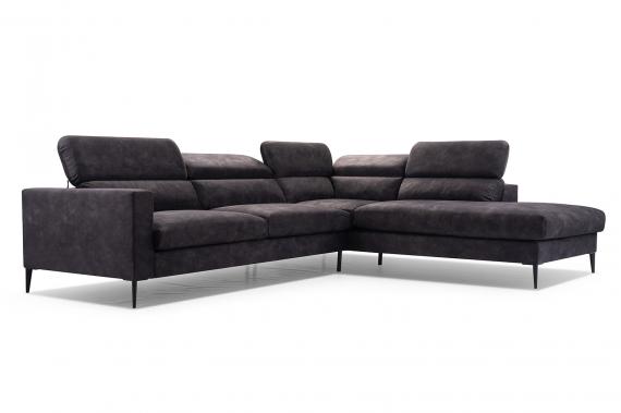 Foto Sofa chaiselongue - Jezzi, Azul