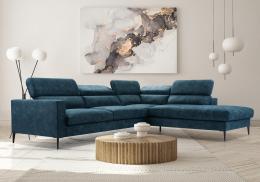 Sofa chaiselongue - Jezzi, Azul