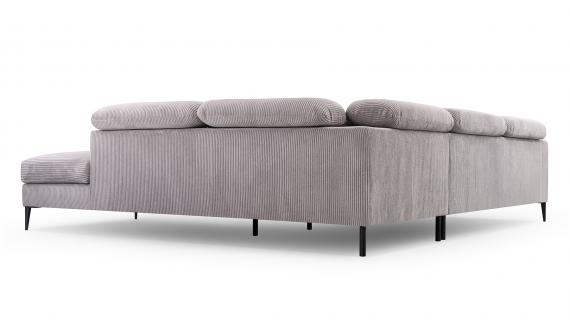 Foto Sofa chaiselongue - Jezzi, Gris