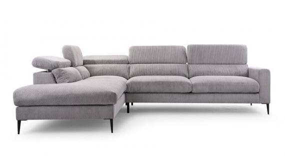 Foto Sofa chaiselongue - Jezzi, Gris