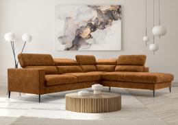 Sofa chaiselongue - Jezzi, Mostaza