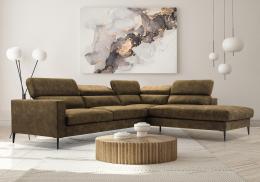 Sofa chaiselongue - Jezzi, Oliva