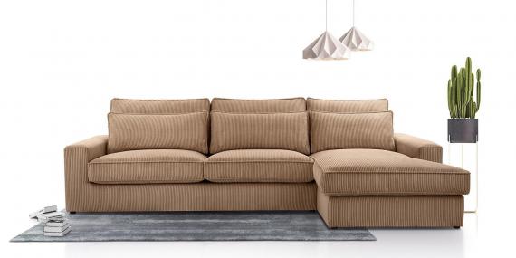 Foto Sofa grande - CLEO, Marrón, 308cm x 176cm