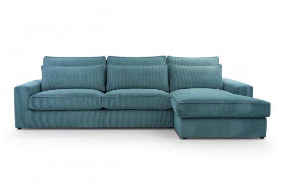 Foto Sofa grande - CLEO, Azul, 308cm x 176cm