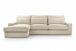 Sofa grande - CLEO, Beige, 308cm x 176cm