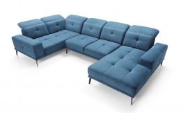 Sofa - Neviro, Azul, 350x201