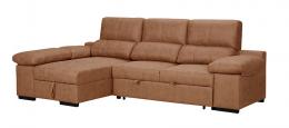 SOFA SHAISELONGUE CAMA C/ARCON REVERSIBLE - NIKOL, piedra