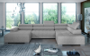 Foto Sofa XL con reposacabezas móviles - CAMPO XL, Tela, Gris