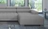 Foto Sofa XL con reposacabezas móviles - CAMPO XL, Tela, Gris