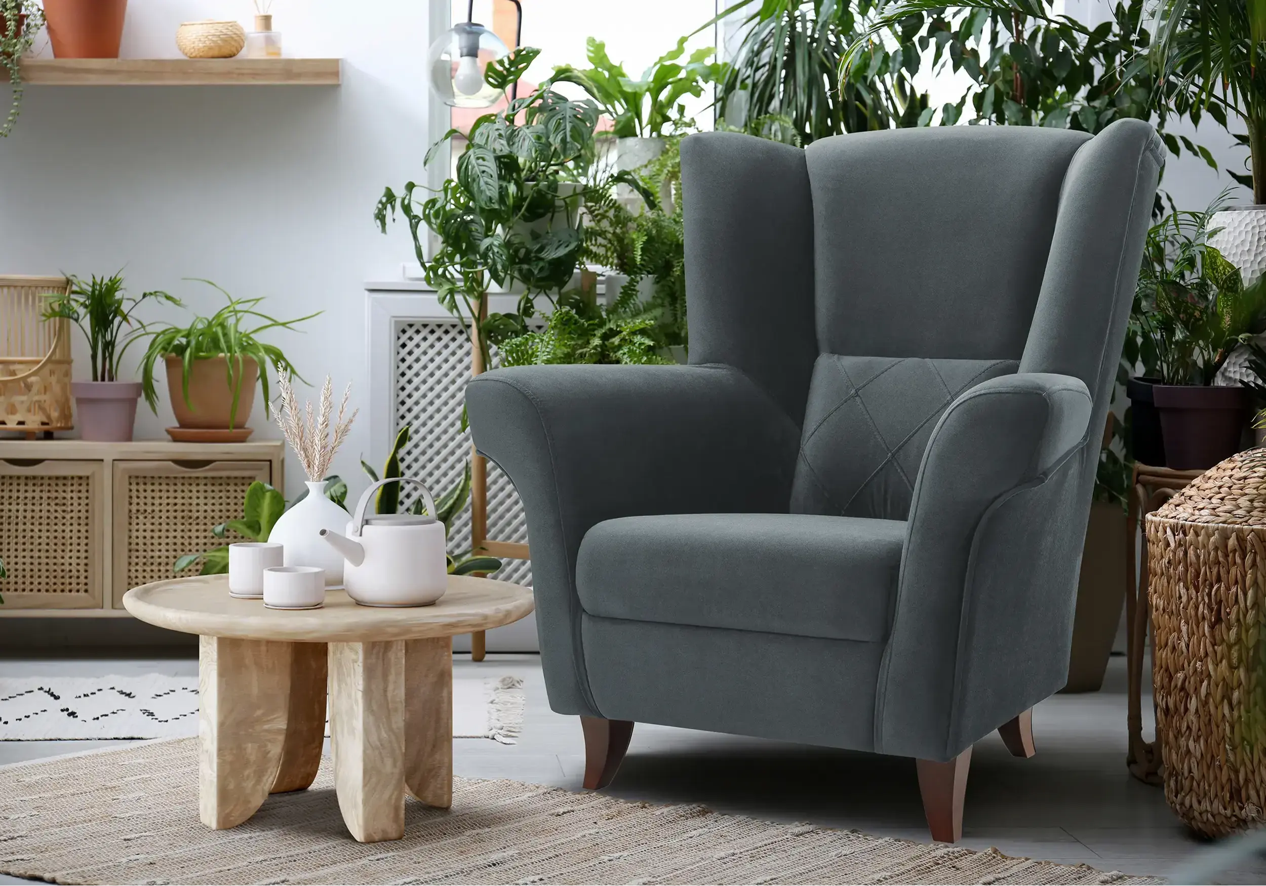 Sillón - gris - KENT