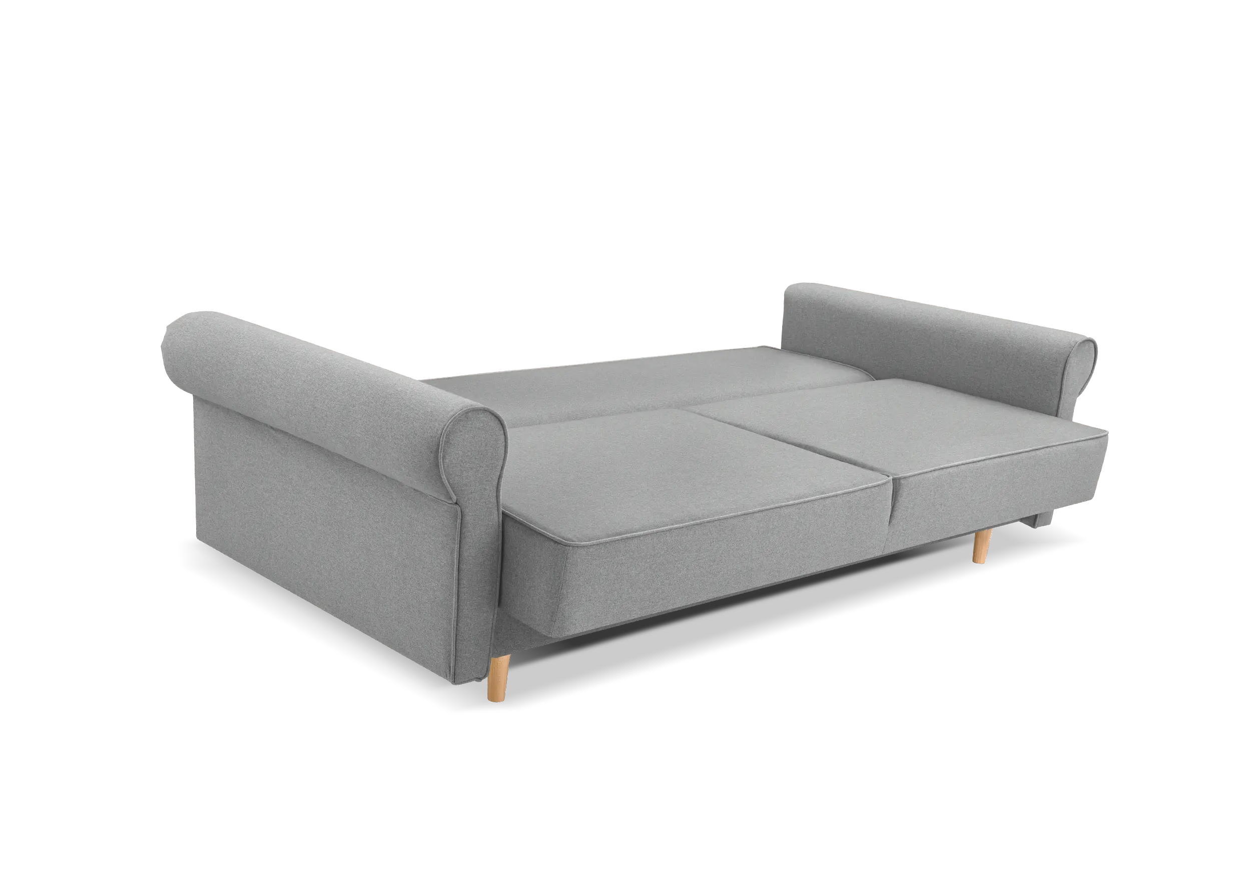 Sofa cama - KRYSTYNA, Gris claro, 216 cm