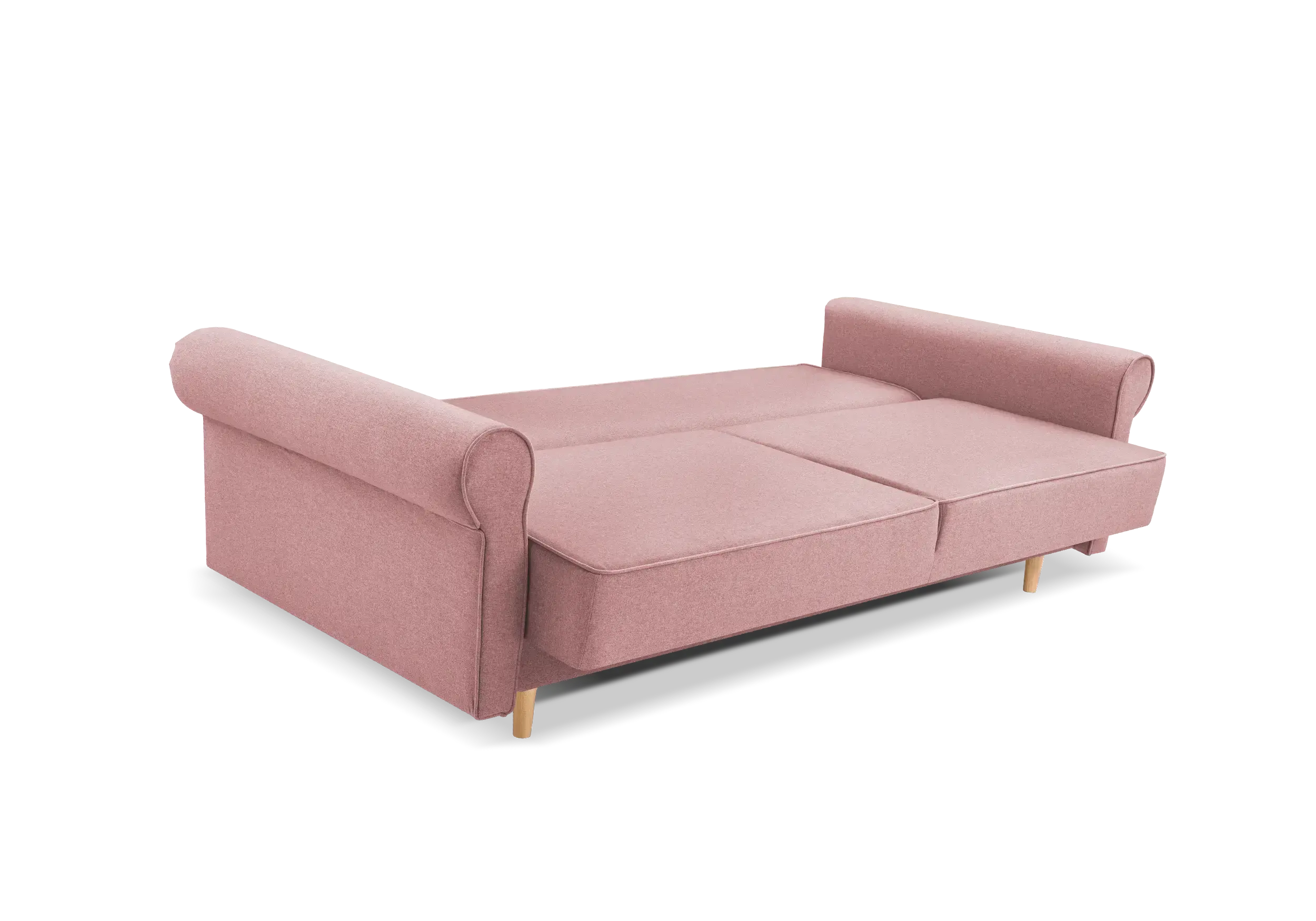 Sofa cama - KRYSTYNA, Rosa, 216 cm