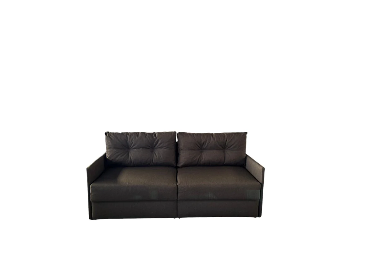 Sofa cama modular 3 plazas + arcon-marrón - GRAND