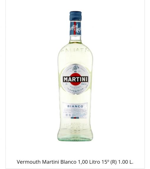 Foto MARTINI BLANCO 1 L.