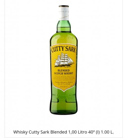 Foto WHISKY CUTTY SARK 1 L.