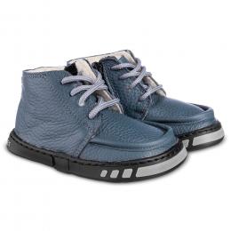 Botines barefoot Invierno Magical Shoes TAKIN Azul Forro lana Tallas 21-29