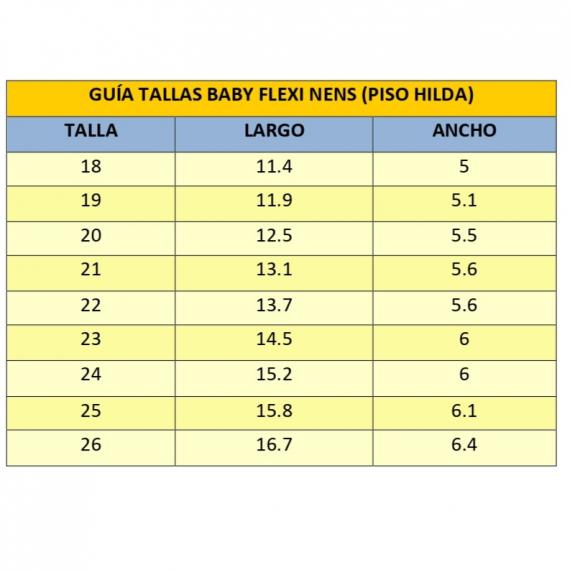 Foto Deportivas FLEXINENS 0152H Blanco/Golden Tallas 18-26 Para pies estrechos