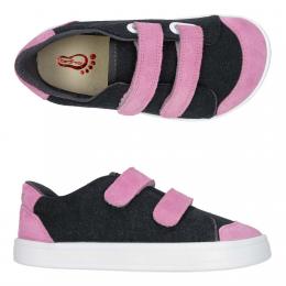 Deportivas respetuosas CROSS DENVER Bar3Foot Denim Rosa