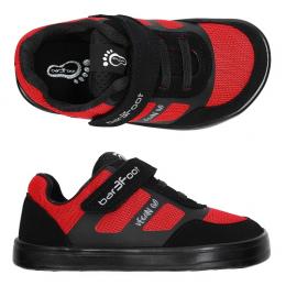 Deportivas respetuosas CROSS VEGAN Bar3Foot Rojo Hidrófugas