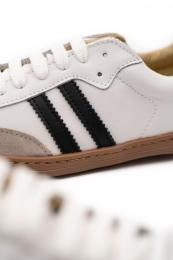 Deportivas respetuosas FLEXINENS Adultos 9026R SERRAJE-SALVAJE GRIS-BLANCO-NEGRO Tallas 36-41