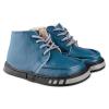 Foto Magical Shoes MANUL Botines Otoño/Primavera Azul Piel Forro FieltroTallas 21-29 Unisex