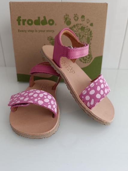 Foto Froddo Sandalias barefoot Flexy Lia Color Fucsia talla 26