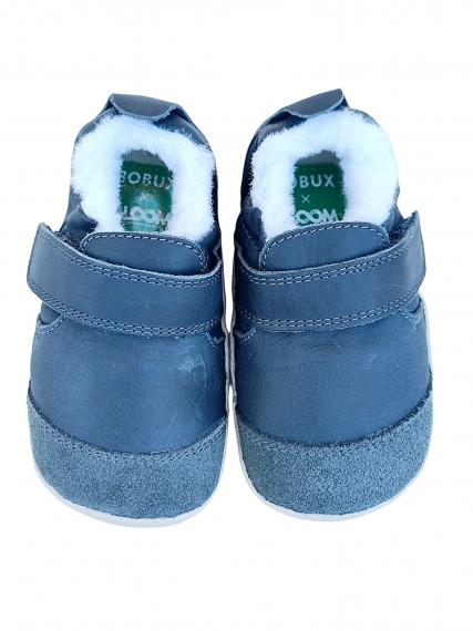 Foto Zapatillas BOBUX Xplorer Marvel Arctic Navy con forro interior para los primeros pasos de tu bebé Tallas 18-22