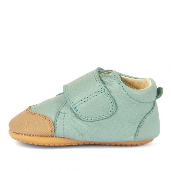 Foto Zapatos respetuosos primeros pasos Prewalkers Froddo Barefoot Color Menta Talla 20 y 21