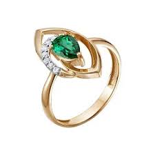Anillo con piedra verde