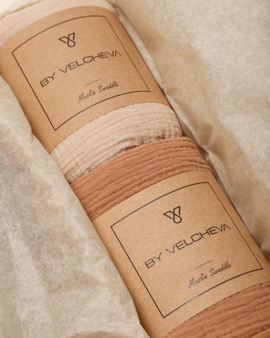 Φωτογραφία Муслиновые пеленки BY VELCHEVA