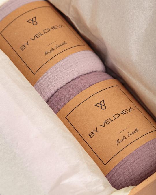 Φωτογραφία Муслиновые пеленки BY VELCHEVA