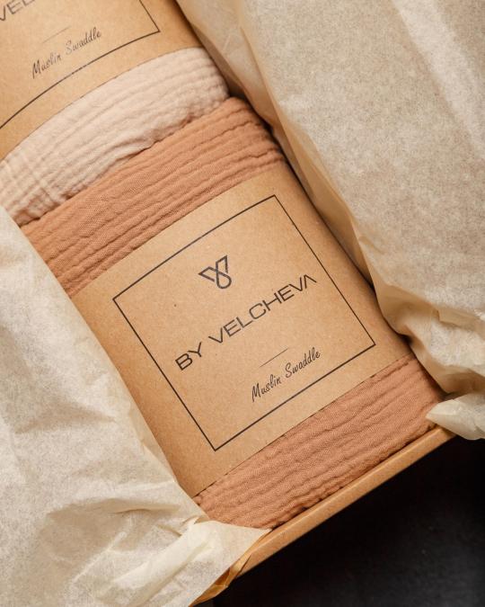 Φωτογραφία Муслиновые пеленки BY VELCHEVA