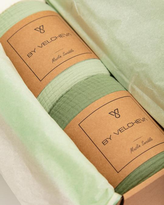 Φωτογραφία Муслиновые пеленки BY VELCHEVA