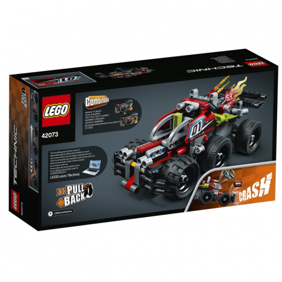 Photo Coche de carreras rojo lego technic